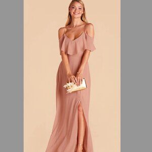 Birdy Grey Jane Convertible Dress in Dusty Rose (Size Small) with Slit
